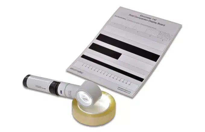 Dust test kit cleanliness measuring tool