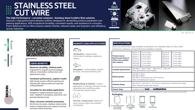 Low Res image: STAINLESS STEEL CUT WIRE