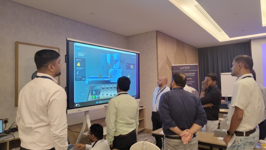 Blasting killer game presentation